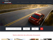 Tablet Screenshot of gt-courtage.fr